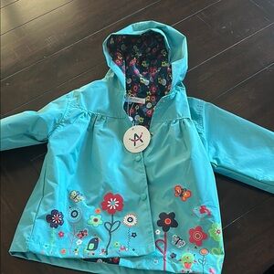 Toddler Blue rain Jacket